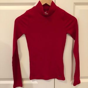 Mock Neck Long-Sleeve Tee